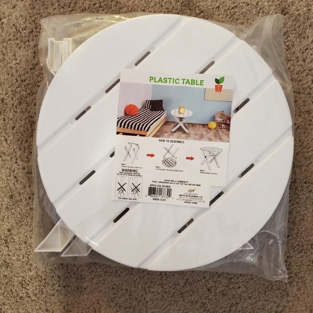 Plastic Table Kids Room Decor
